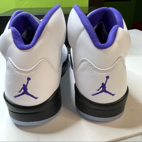 Air Jordan 5 Dark Concord Mens Size 10 Basketball Shoes Sneakers - Picture 3 of 11